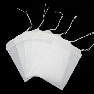 100pcs Empty Teabags String Heat Seal Filter Paper Herb Loose Tea Bags Teabag[010196]